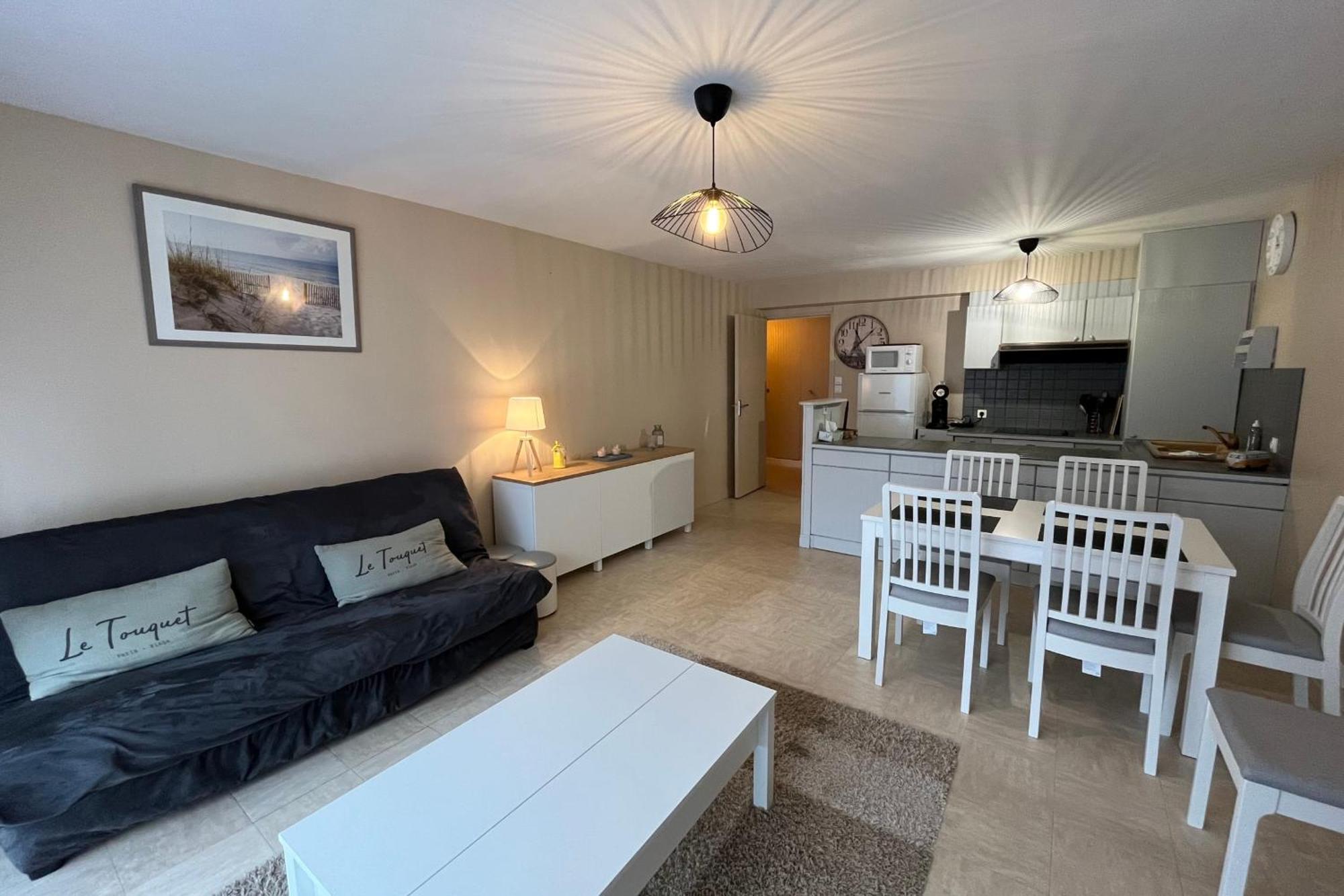 Pleasant Apartment For 6 People With Parking Space Le Touquet Екстериор снимка